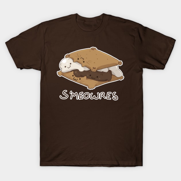 Smeowres T-Shirt by Pastelkatto